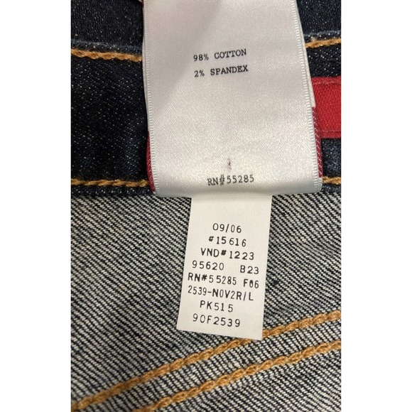 X2 Quality Denim Jeans Womens Size 2 Curvy Embroidered Low Rise Boot Cut Blue - Picture 10 of 10